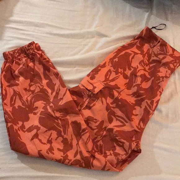 Orange Camo Pocket Detail Cargo Trouser - Picture 3 of 4